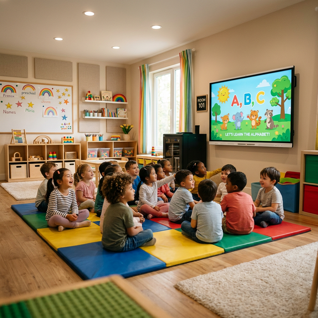 Cartoon and Rhymes Time